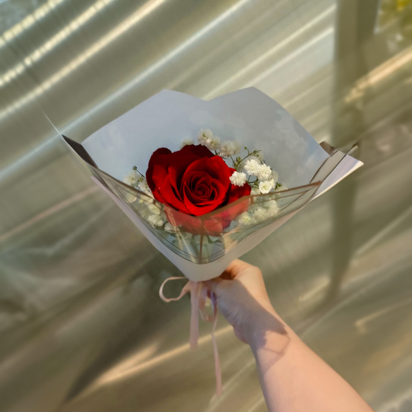 Fresh Rose Flower Wrap [IN-STORE EXCLUSIVE]