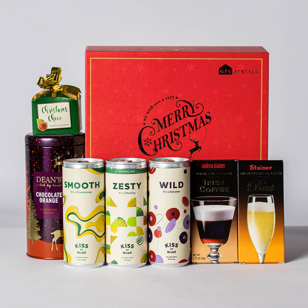 Craft Wines, Italian Chocolates & British Shortbread Hamper