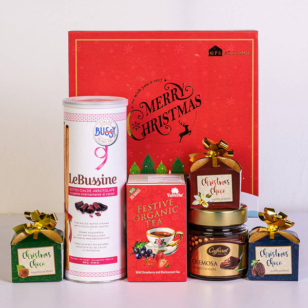 Festive Tea & Italian Chocolates Hamper