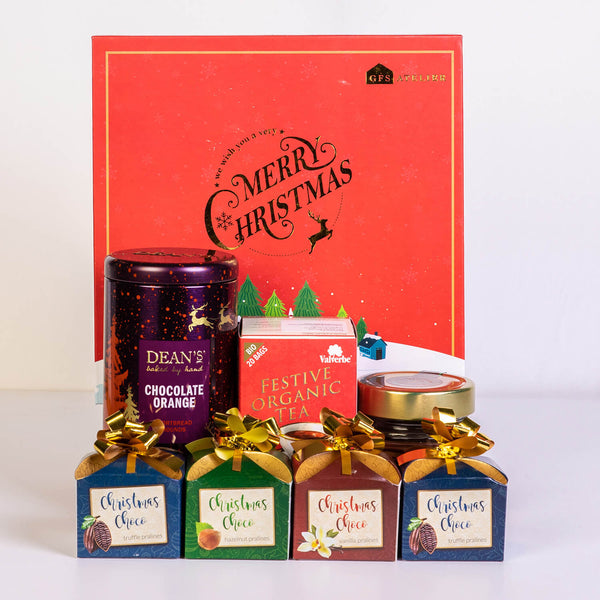 Festive Tea, British & Italian Delights Hamper